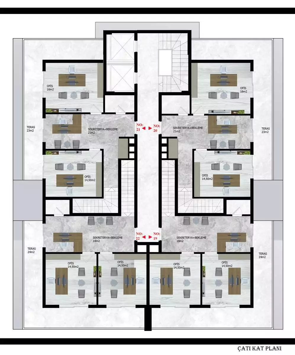 Другие объекты 43м² в Турции, Аланья. Стоимостью 150000€ аренда фото-16