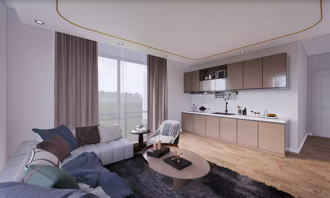 Пентхаус 128м² в Турции, Авсаллар. Стоимостью 268750€ аренда фото-10