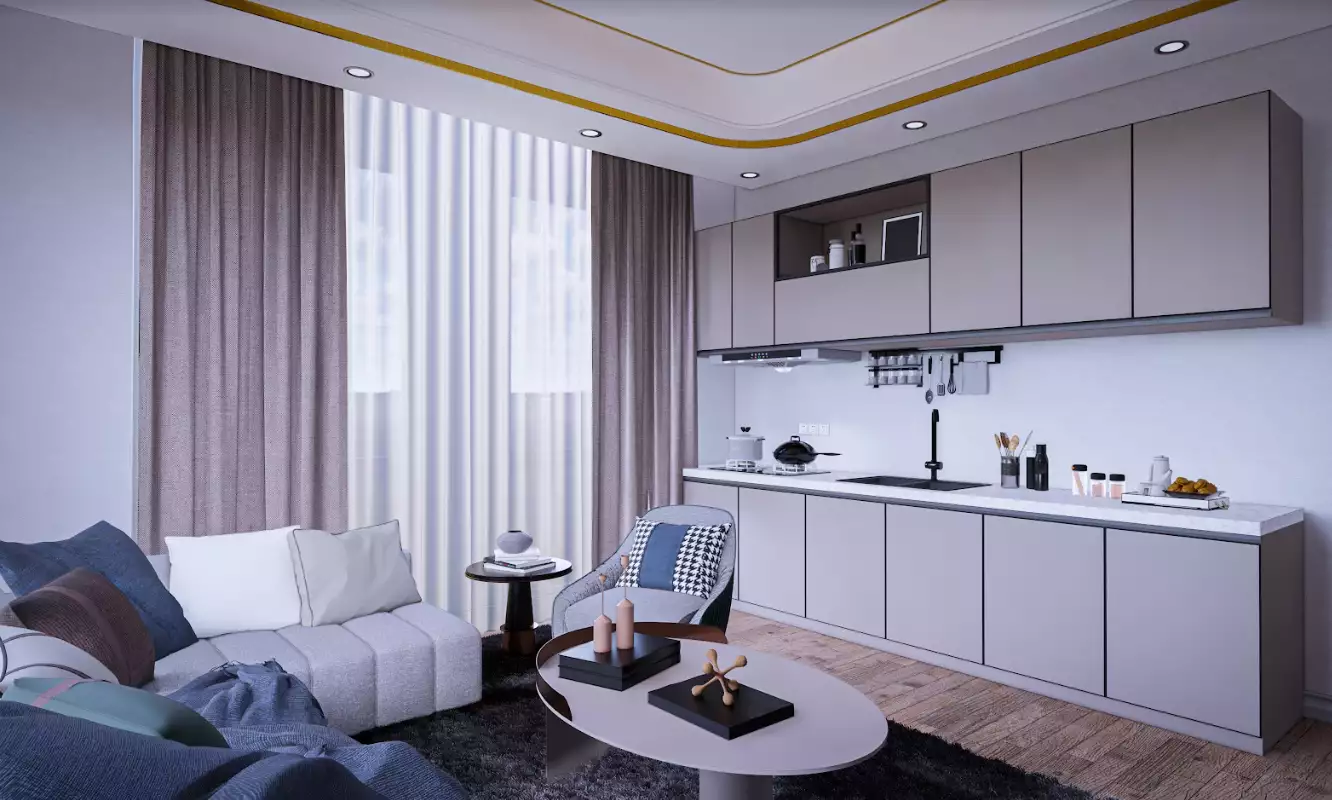 Пентхаус 128м² в Турции, Авсаллар. Стоимостью 268750€ аренда фото-13