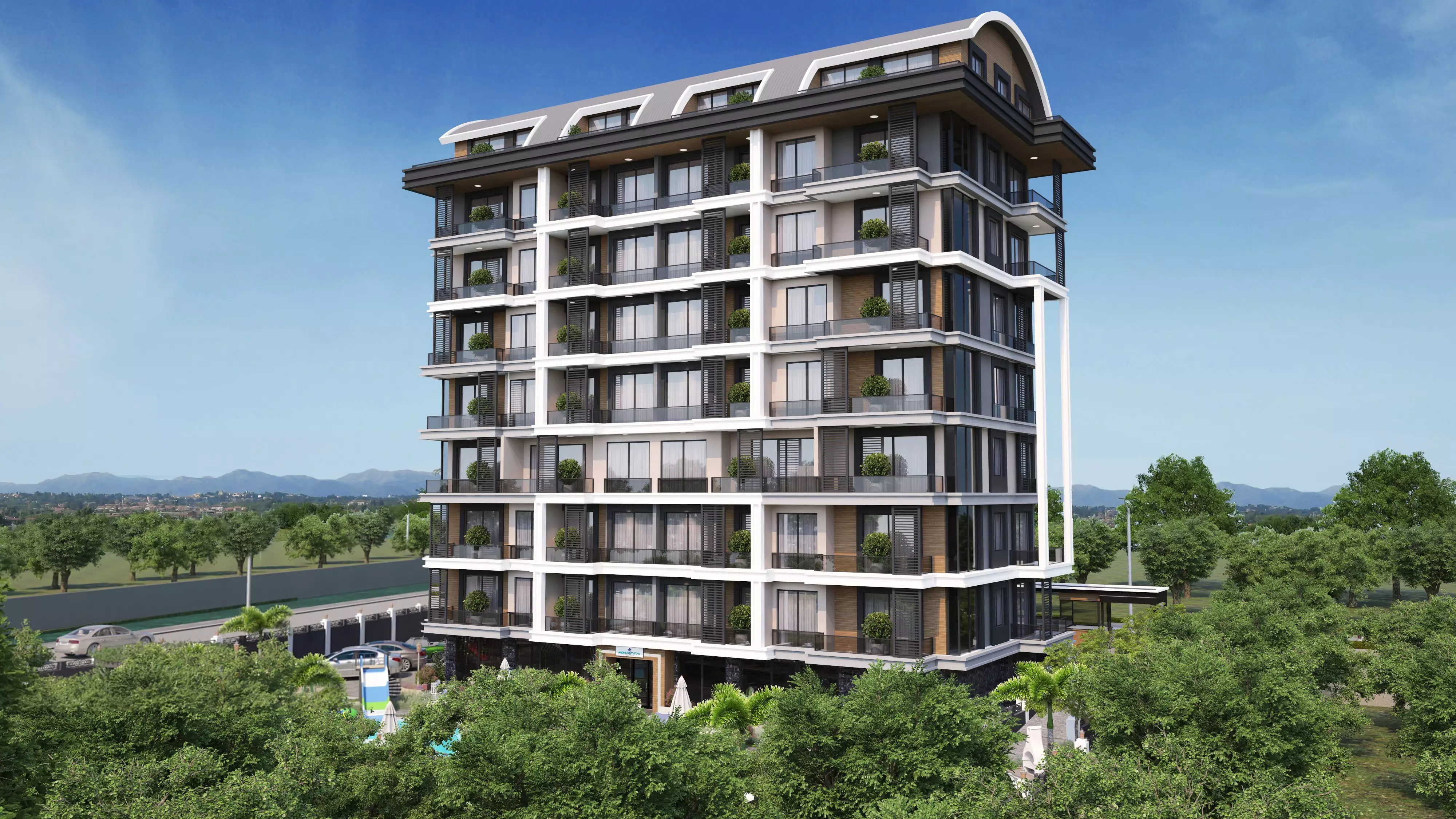 Квартира 43м² в Турции, Авсаллар. Стоимостью 127000€ аренда фото-2