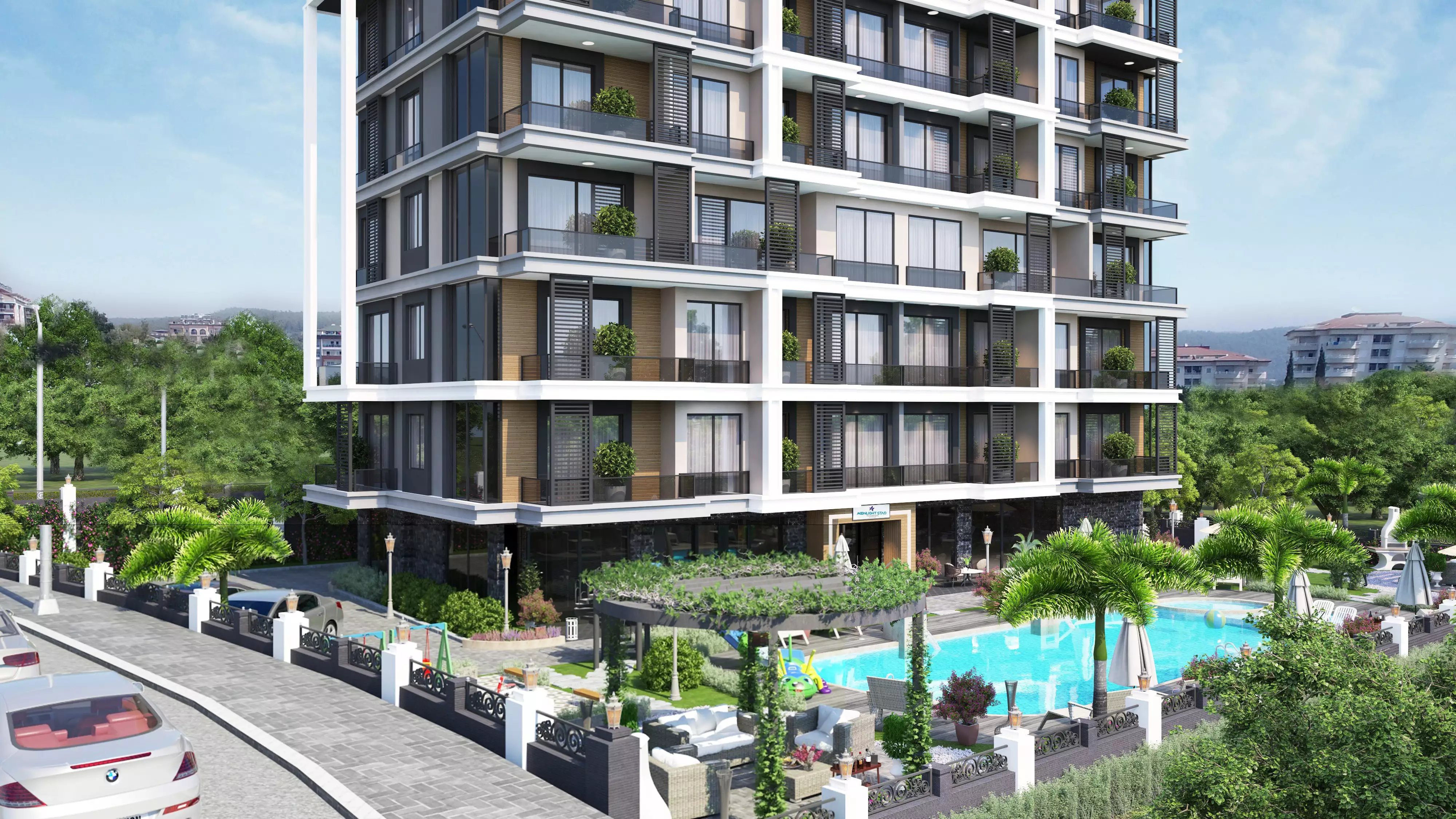 Квартира 43м² в Турции, Авсаллар. Стоимостью 127000€ аренда фото-4