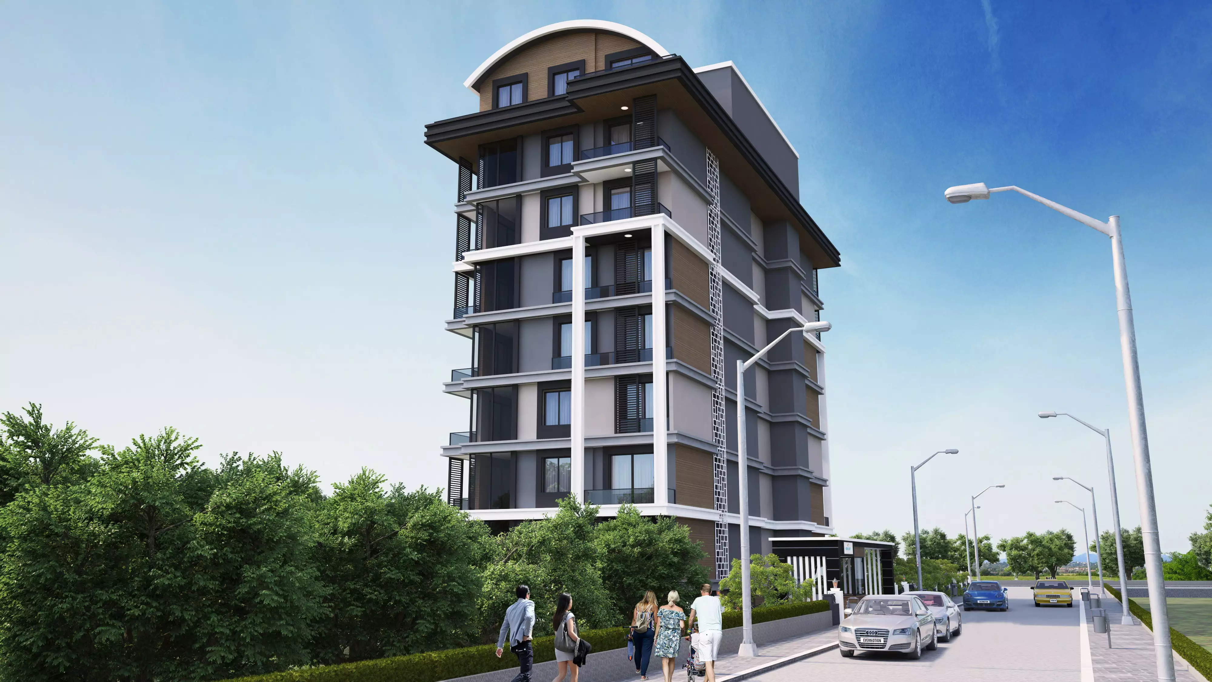 Квартира 43м² в Турции, Авсаллар. Стоимостью 127000€ аренда фото-5