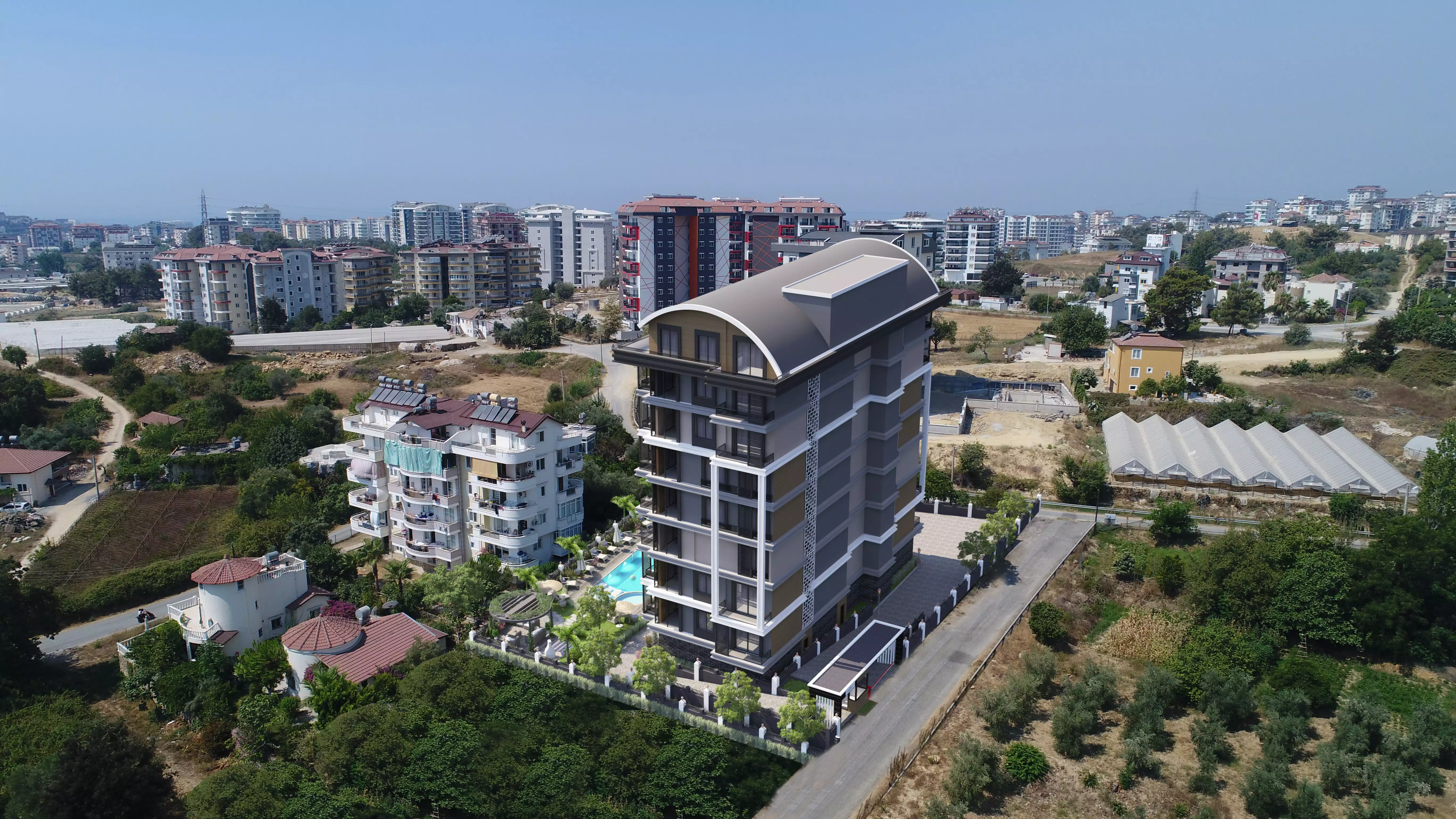 Квартира 43м² в Турции, Авсаллар. Стоимостью 127000€ аренда фото-10