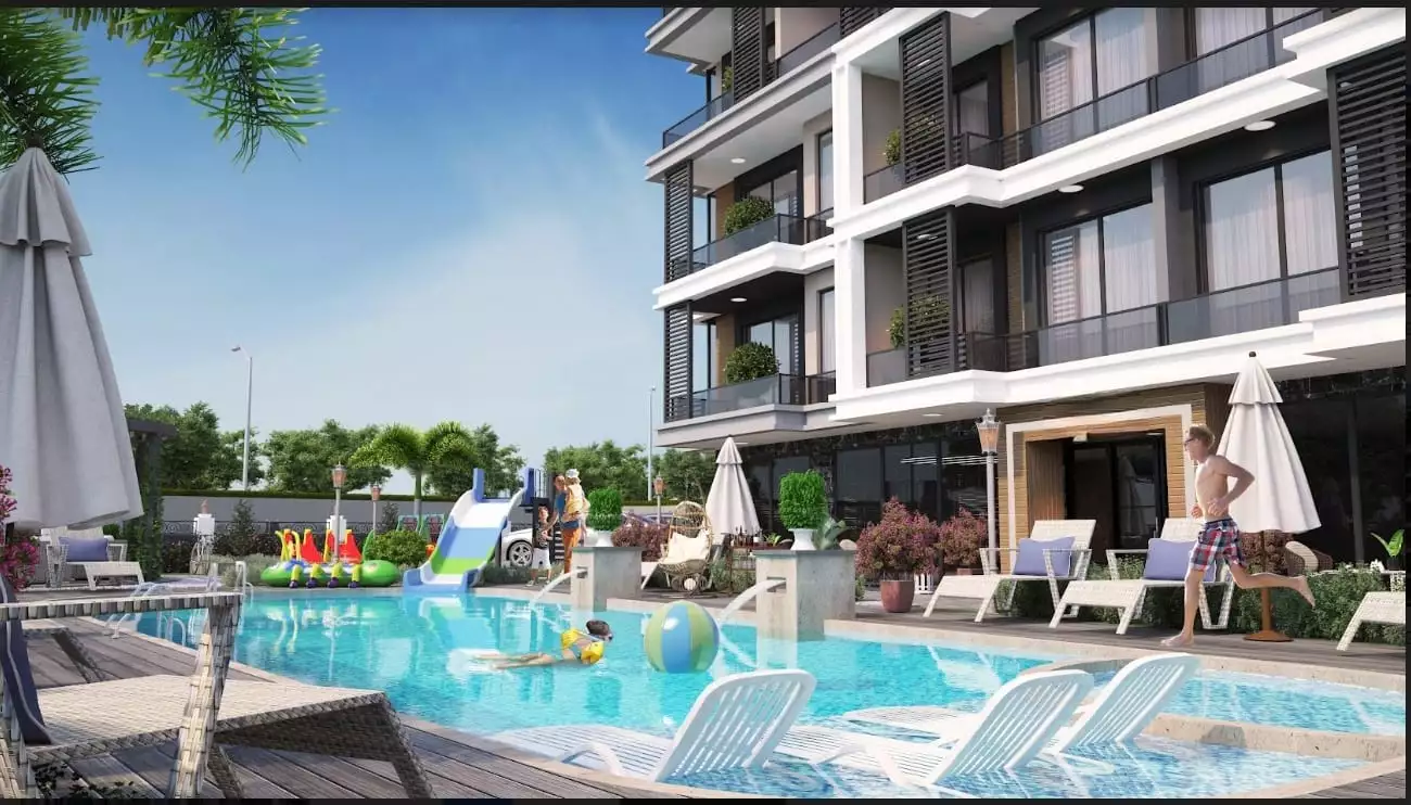 Квартира 43м² в Турции, Авсаллар. Стоимостью 127000€ аренда фото-16