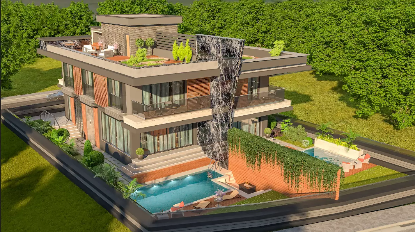 Вилла 385м² в Турции, Авсаллар. Стоимостью 399000€ аренда фото-1