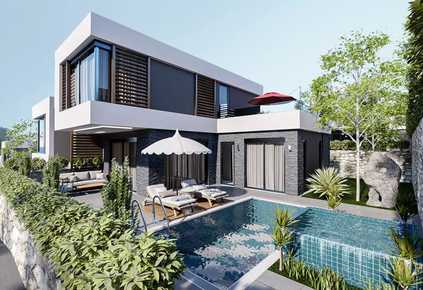 Вилла 155м² в Турции, Авсаллар. Стоимостью 475000€ аренда фото-2