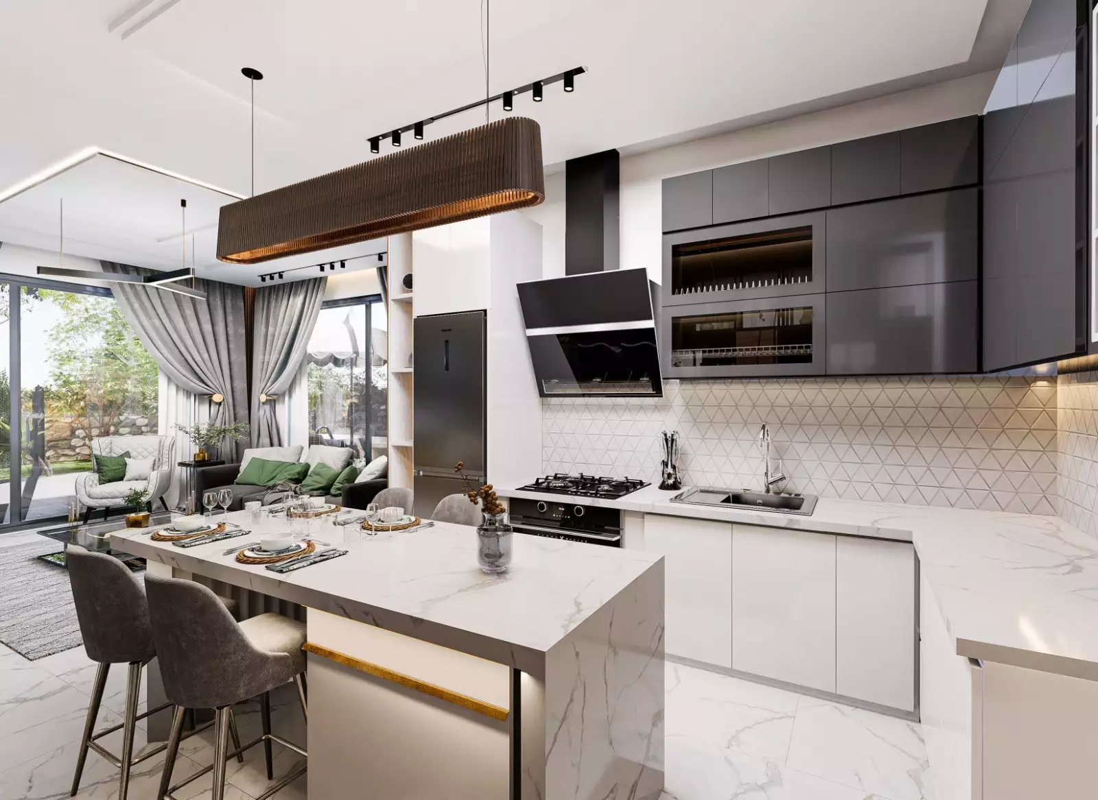 Вилла 155м² в Турции, Авсаллар. Стоимостью 475000€ аренда фото-15