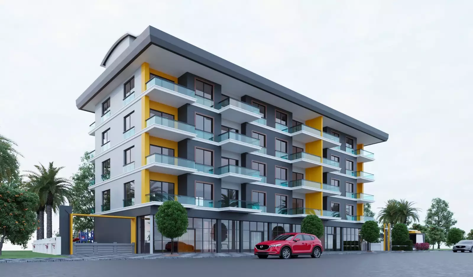 Квартира 48м² в Турции, Авсаллар. Стоимостью 106500€ аренда фото-5