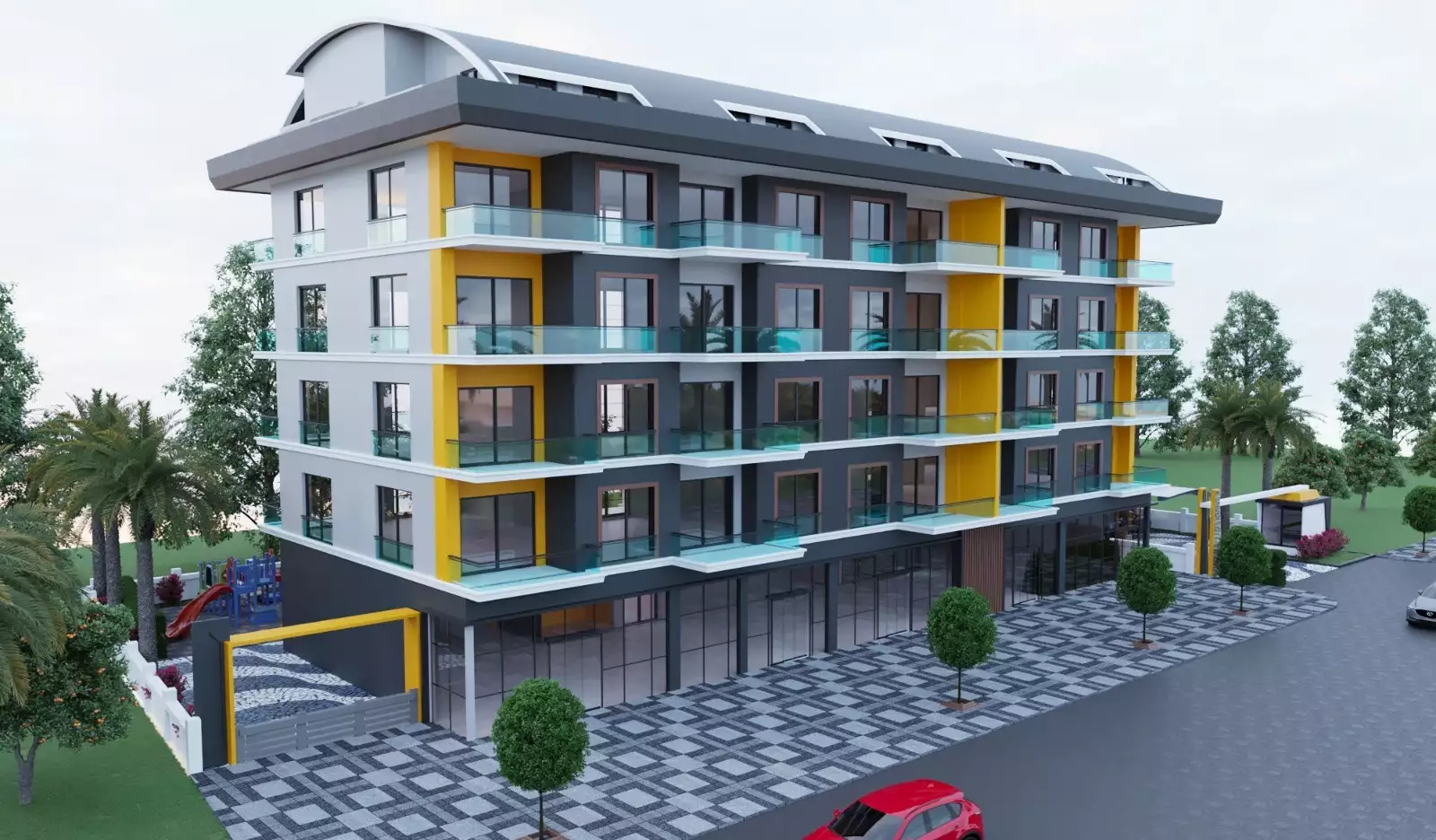 Квартира 48м² в Турции, Авсаллар. Стоимостью 106500€ аренда фото-6