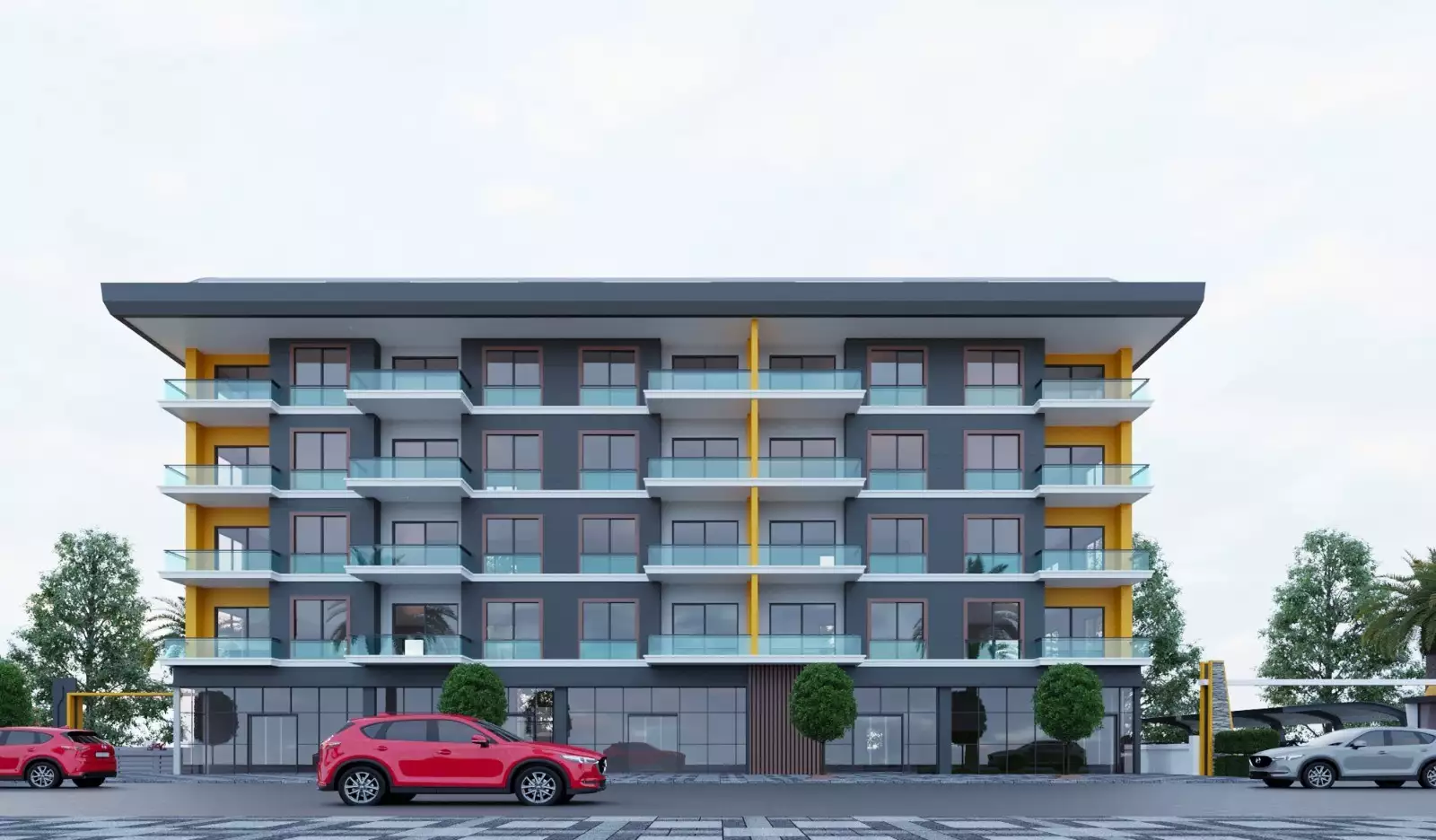 Квартира 48м² в Турции, Авсаллар. Стоимостью 106500€ аренда фото-7