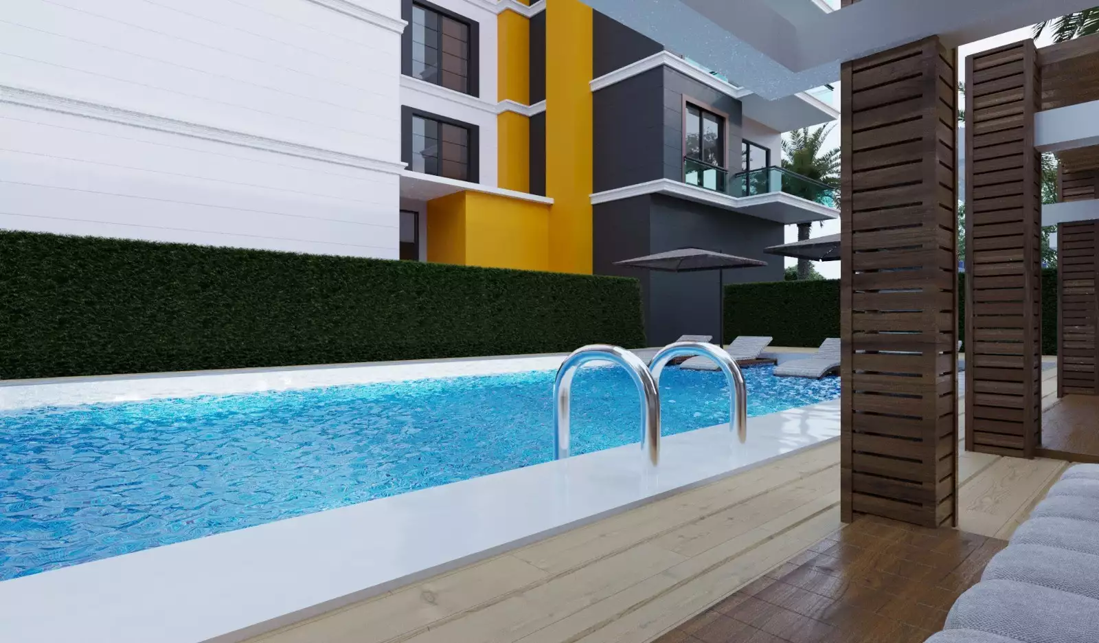 Квартира 48м² в Турции, Авсаллар. Стоимостью 106500€ аренда фото-10