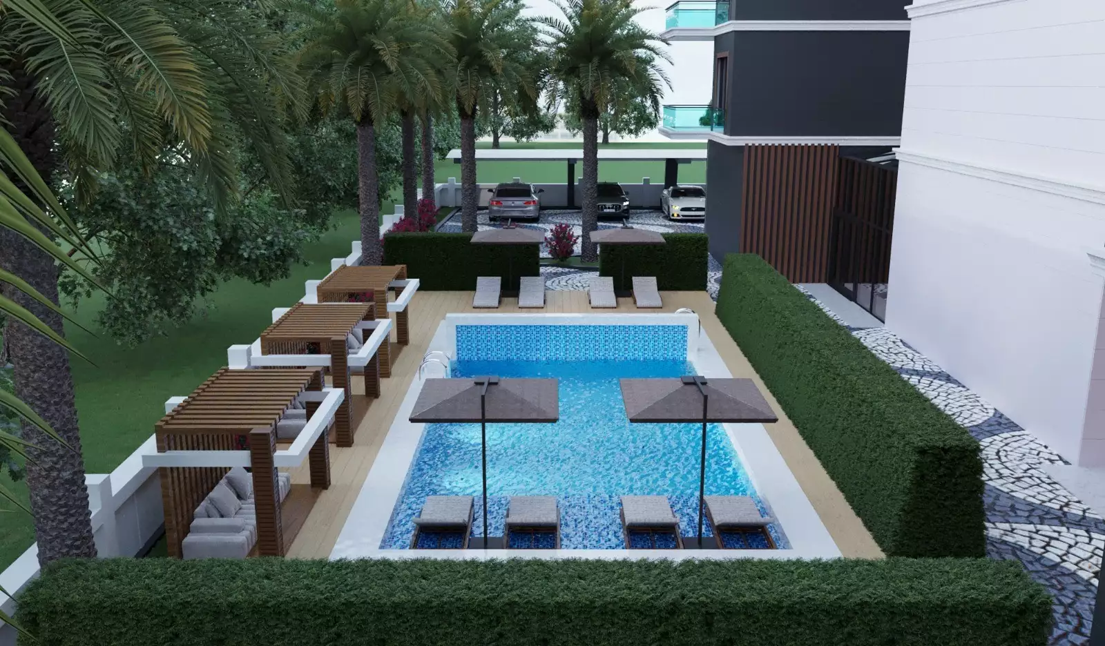 Квартира 48м² в Турции, Авсаллар. Стоимостью 106500€ аренда фото-11