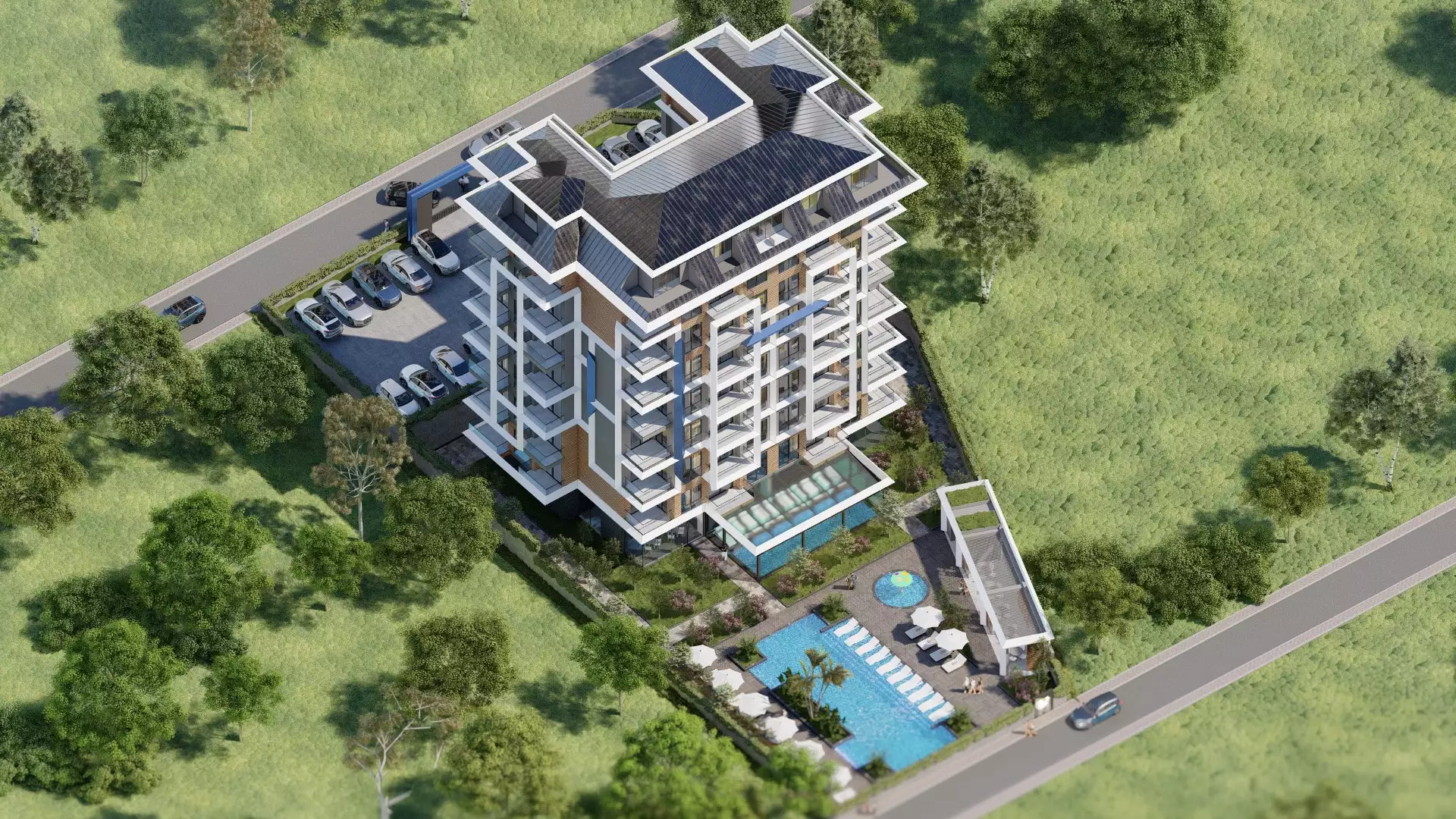 Квартира 46м² в Турции, Авсаллар. Стоимостью 94375€ аренда фото-5