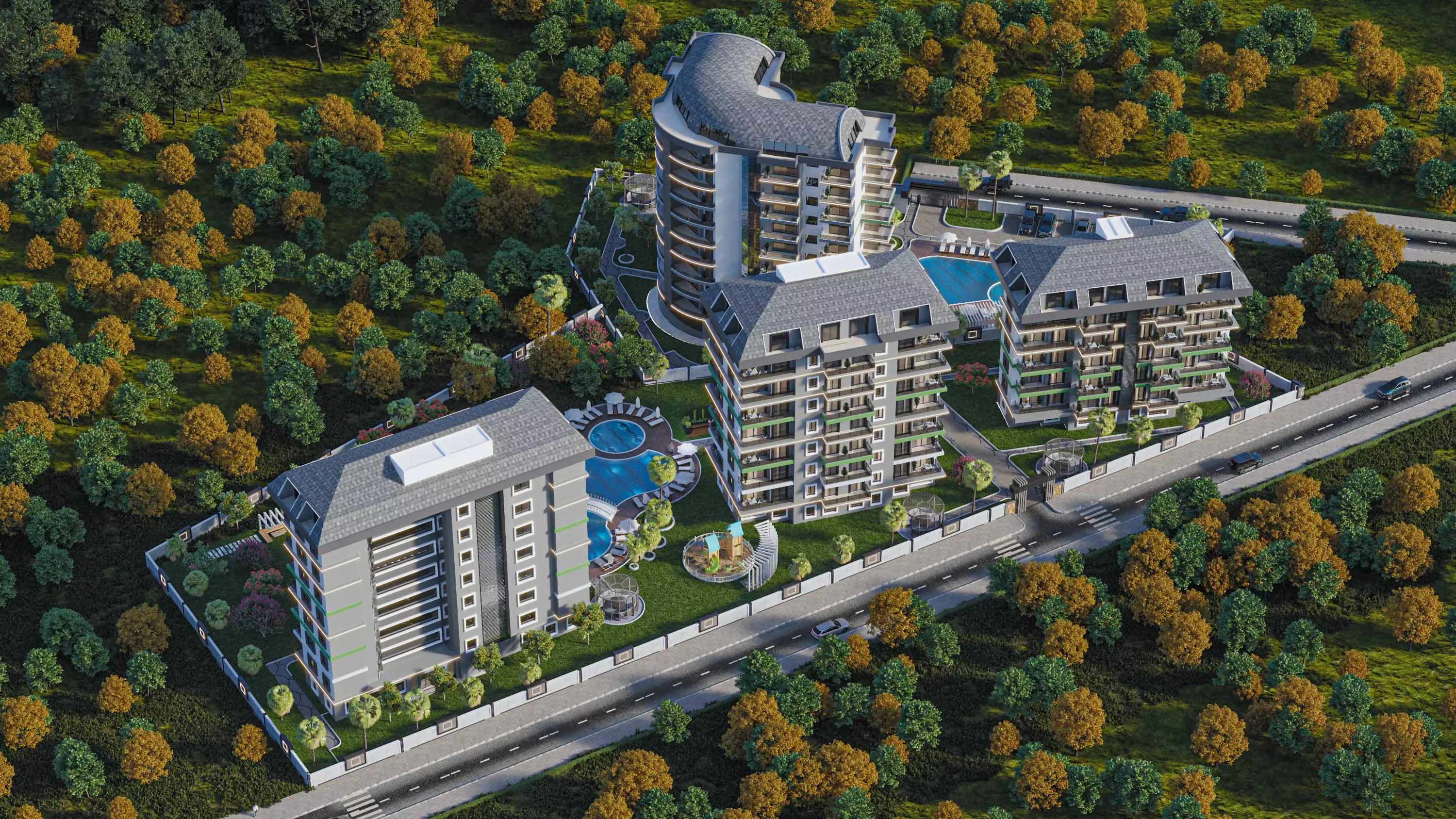 Пентхаус 111м² в Турции, Авсаллар. Стоимостью 155750€ аренда фото-9