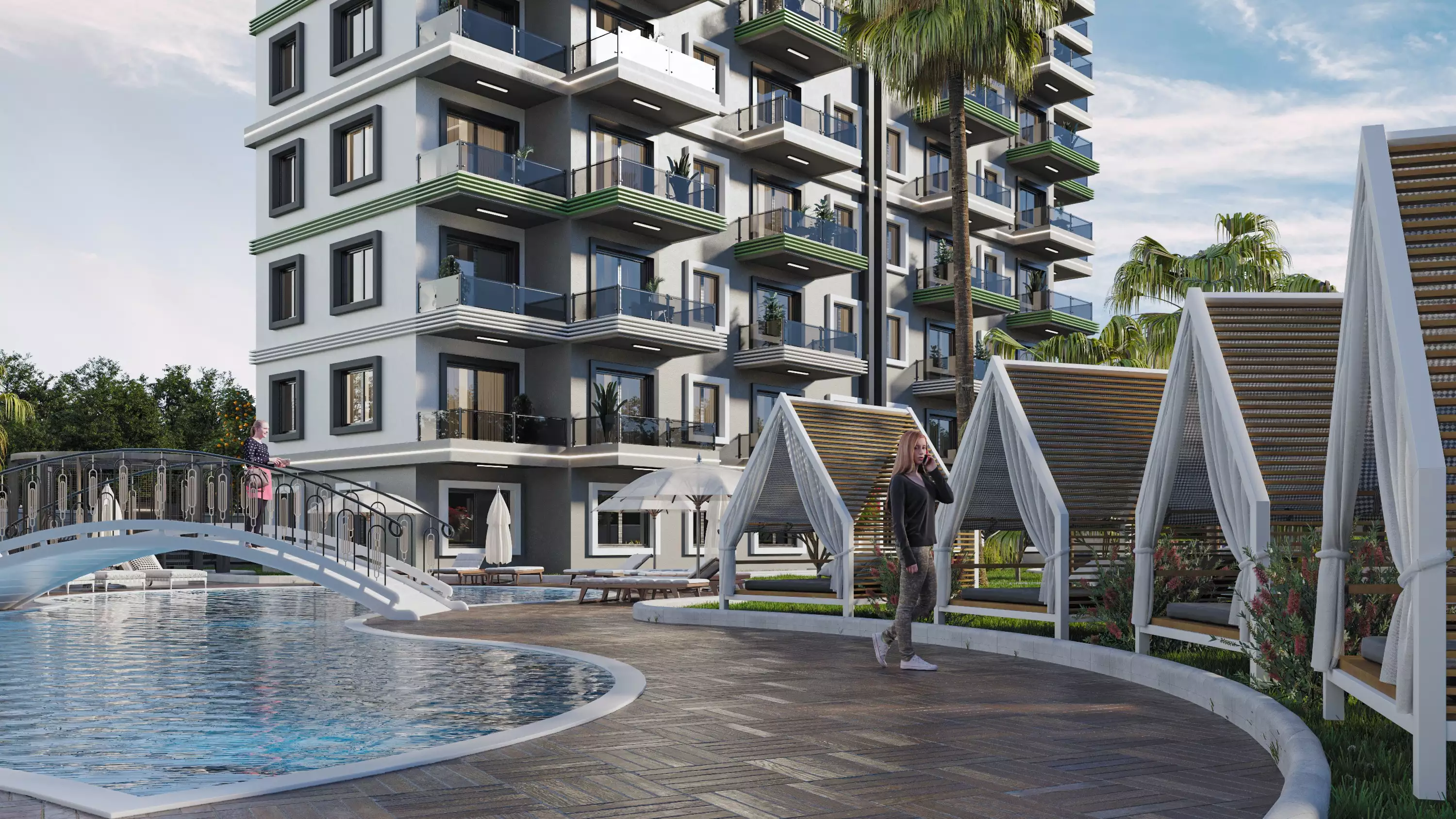 Пентхаус 111м² в Турции, Авсаллар. Стоимостью 155750€ аренда фото-10