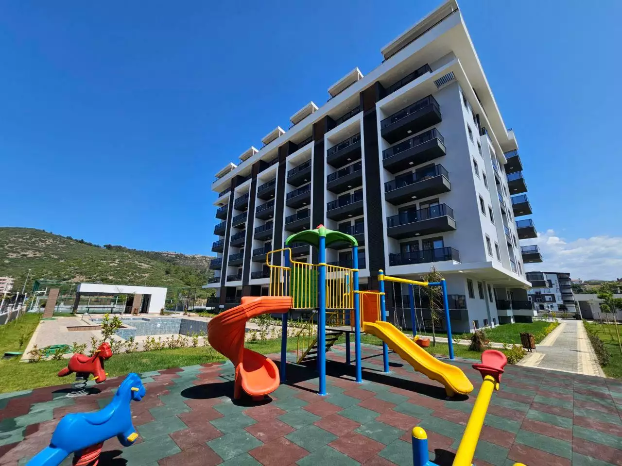 Квартира 53м² в Турции, Газипаша. Стоимостью 121000€ аренда фото-1