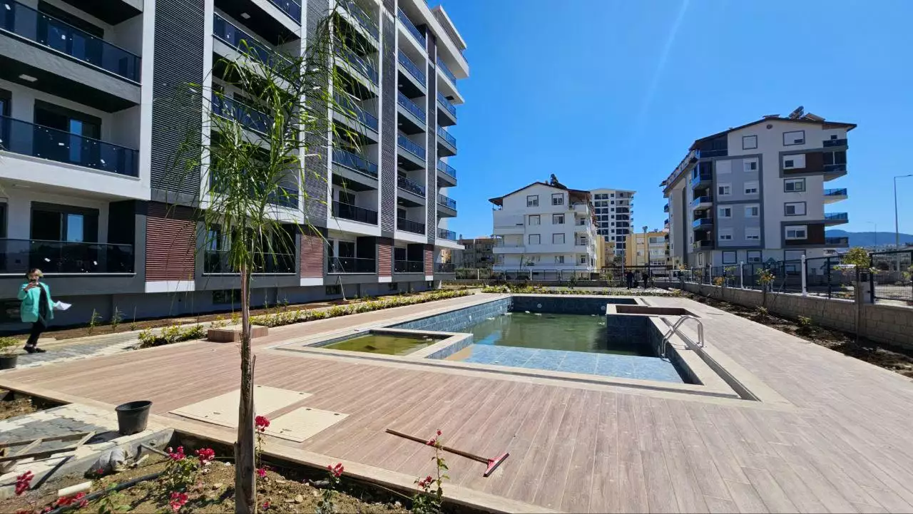 Квартира 53м² в Турции, Газипаша. Стоимостью 121000€ аренда фото-4