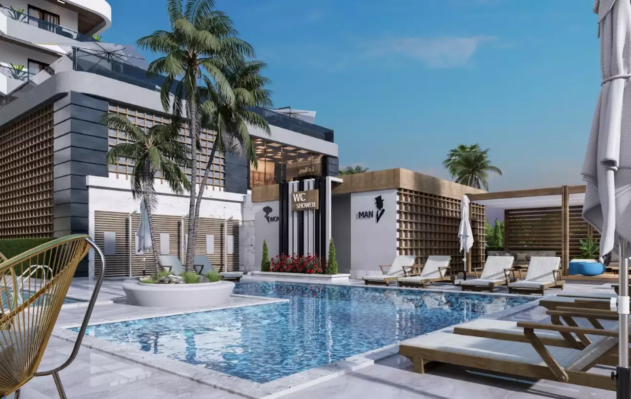Квартира 40м² в Кипре, Гюзельюрт. Стоимостью 112000€ аренда фото-5