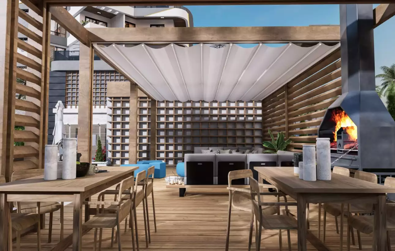 Квартира 40м² в Кипре, Гюзельюрт. Стоимостью 112000€ аренда фото-7