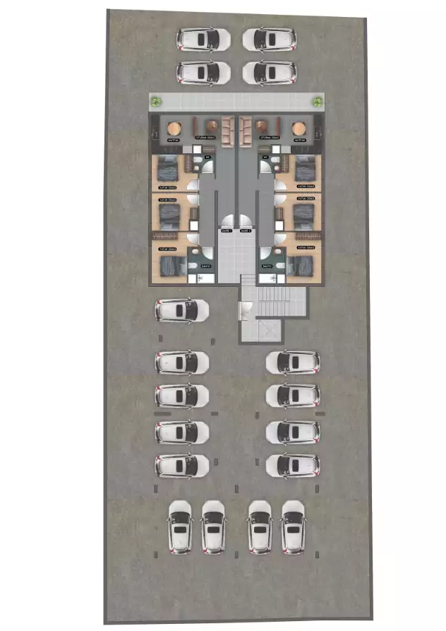 Квартира 75м² в Кипре, Лефкоша. Стоимостью 79000€ аренда фото-5