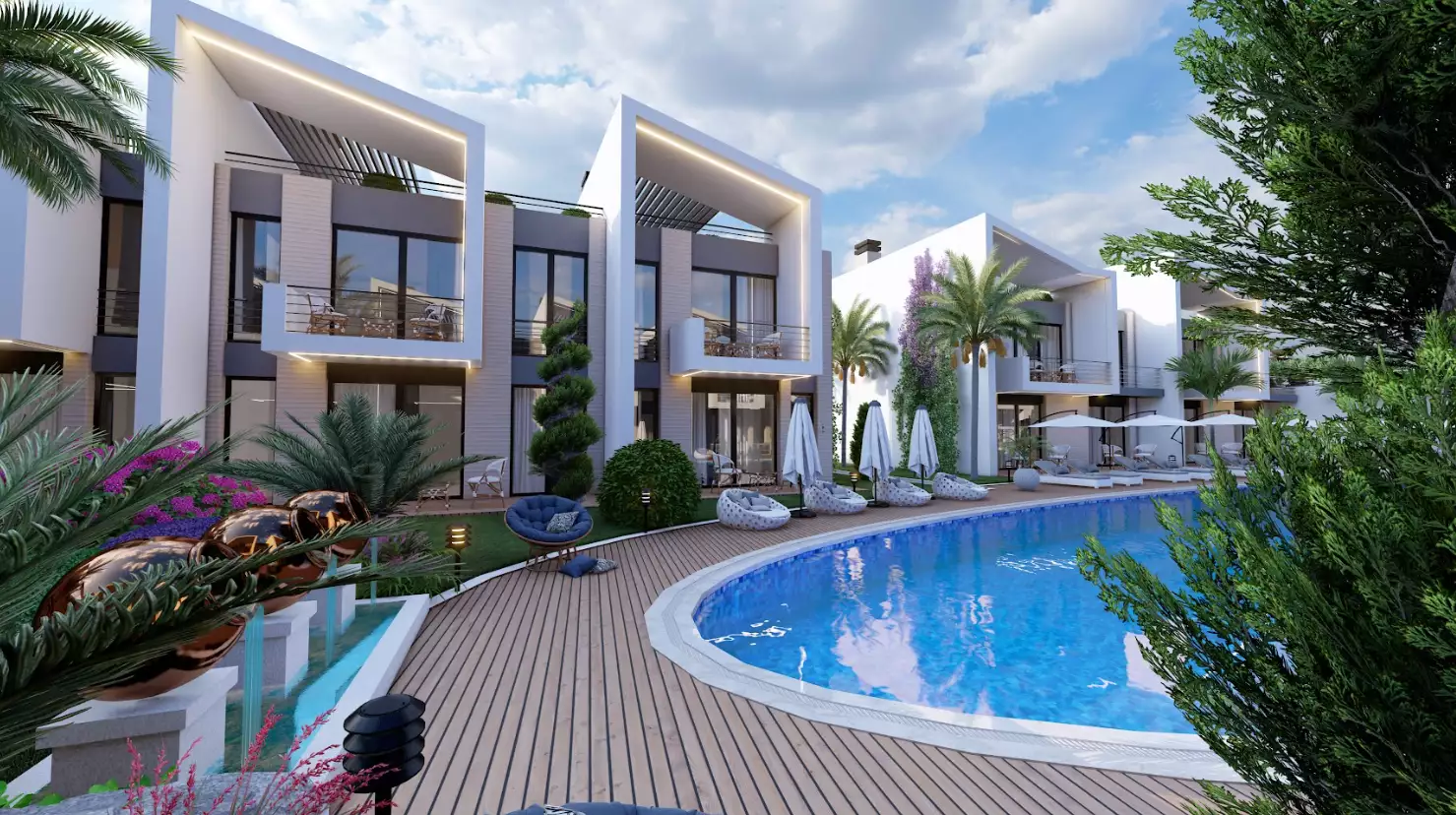 Квартира 52м² в Кипре, Лапитос. Стоимостью 162000€ аренда фото-2