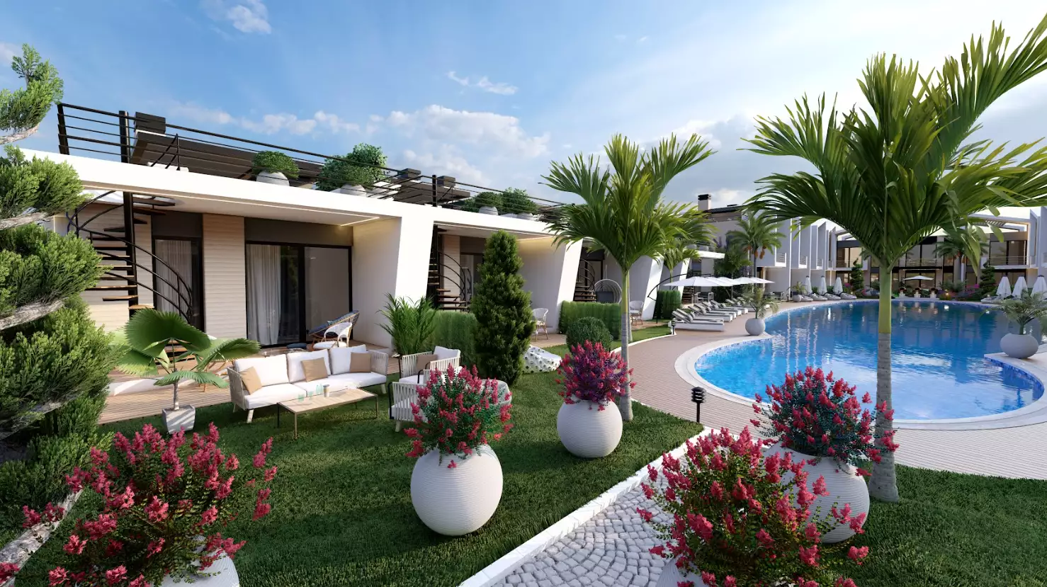 Квартира 52м² в Кипре, Лапитос. Стоимостью 162000€ аренда фото-4