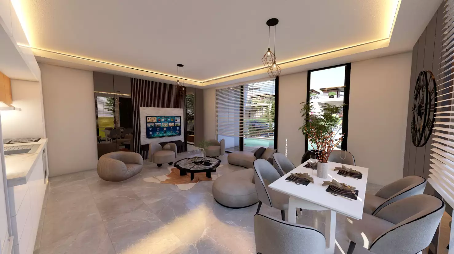 Квартира 52м² в Кипре, Лапитос. Стоимостью 162000€ аренда фото-18