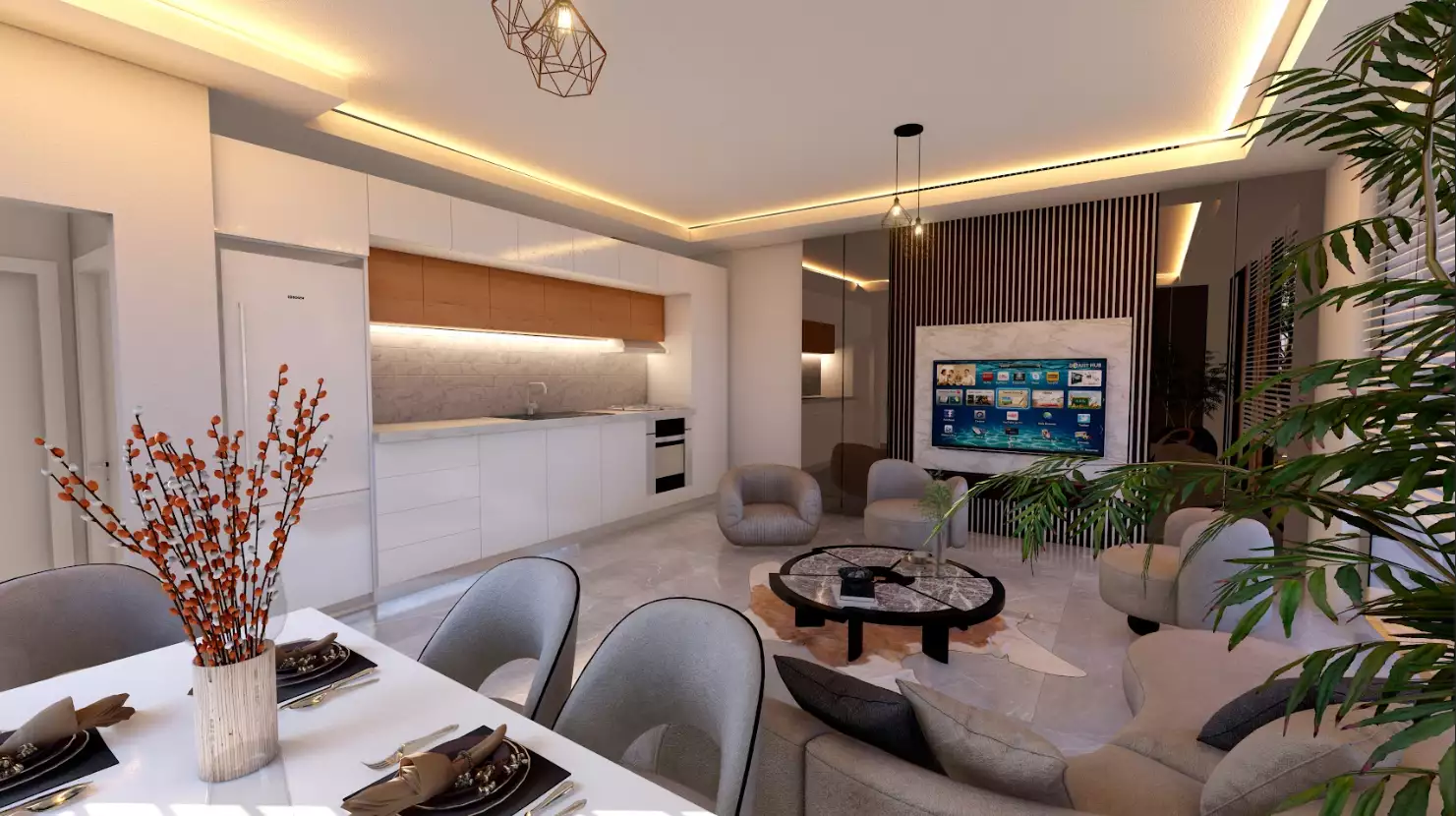 Квартира 52м² в Кипре, Лапитос. Стоимостью 162000€ аренда фото-21