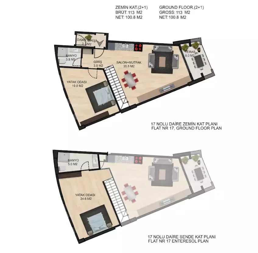 Квартира 66м² в Кипре, Лапитос. Стоимостью 188000€ аренда фото-30