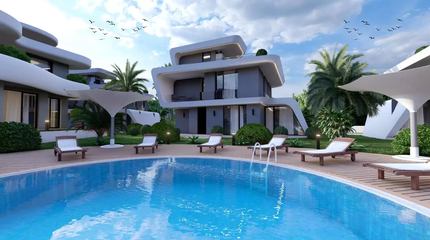 Вилла 220м² в Кипре, Лапитос. Стоимостью 690000€ аренда фото-3