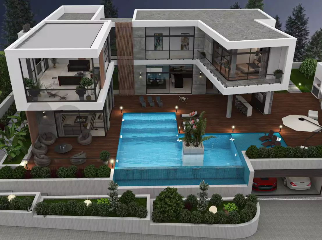 Вилла 295м² в Кипре, Озанкой. Стоимостью 1265000€ аренда фото-5