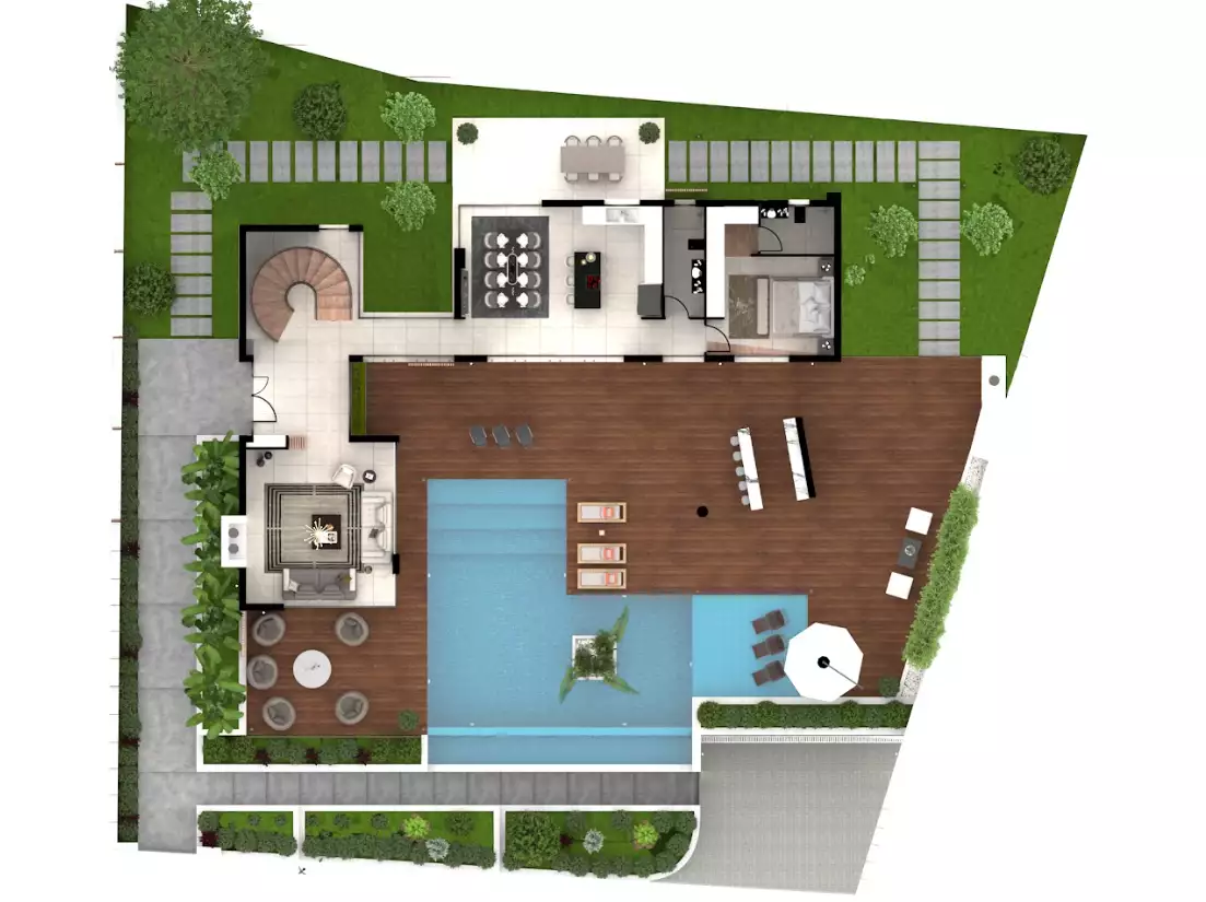 Вилла 295м² в Кипре, Озанкой. Стоимостью 1265000€ аренда фото-29
