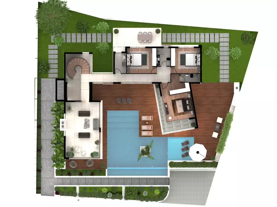 Вилла 295м² в Кипре, Озанкой. Стоимостью 1265000€ аренда фото-30