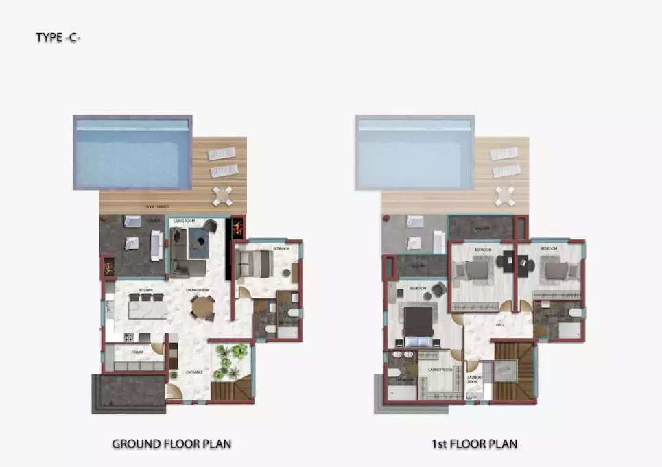 Вилла 310м² в Кипре, Кирения. Стоимостью 635000€ аренда фото-25
