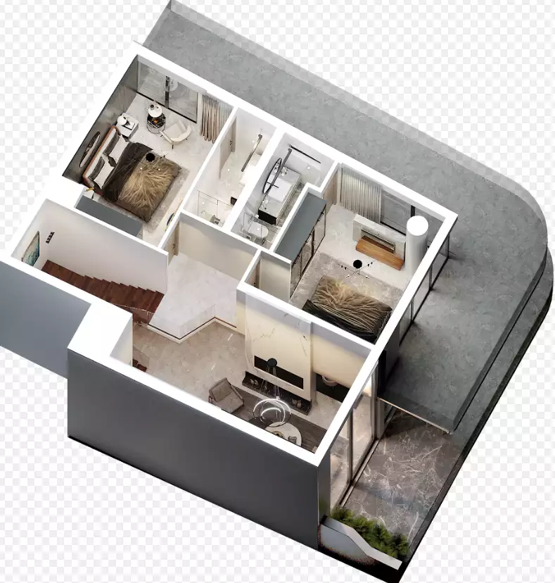 Квартира 37м² в Кипре, Газиверен. Стоимостью 92000€ аренда фото-28