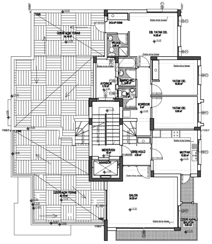 Квартира 104м² в Кипре, Фамагуста. Стоимостью 174000€ аренда фото-22