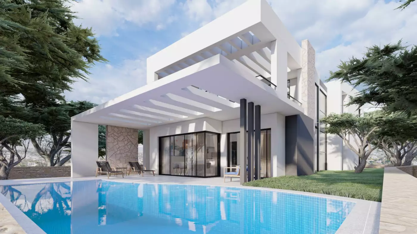 Вилла 212м² в Кипре, Чаталкой. Стоимостью 737000€ аренда фото-1