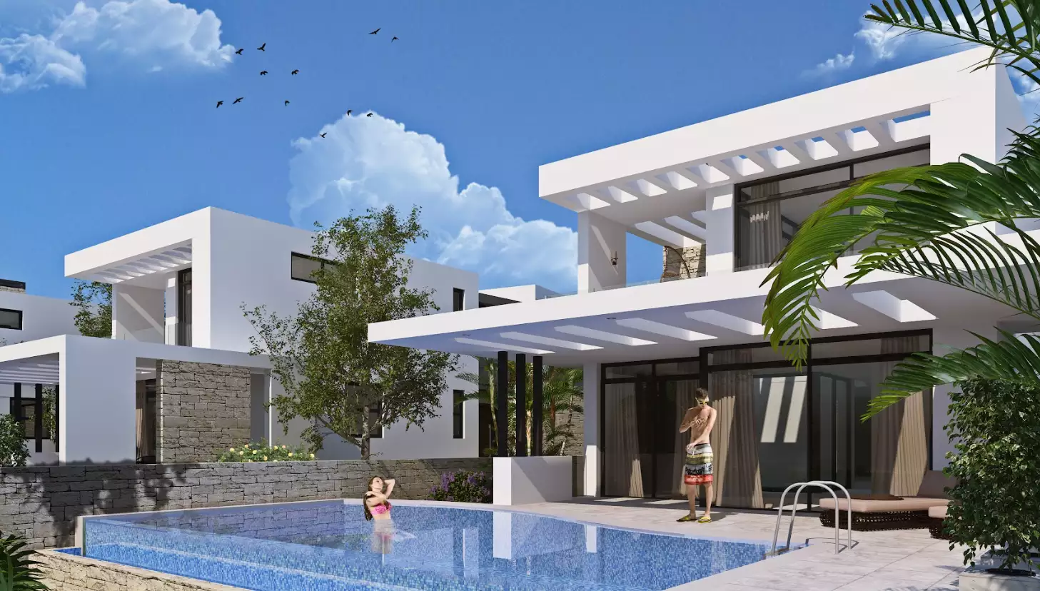 Вилла 212м² в Кипре, Чаталкой. Стоимостью 737000€ аренда фото-8