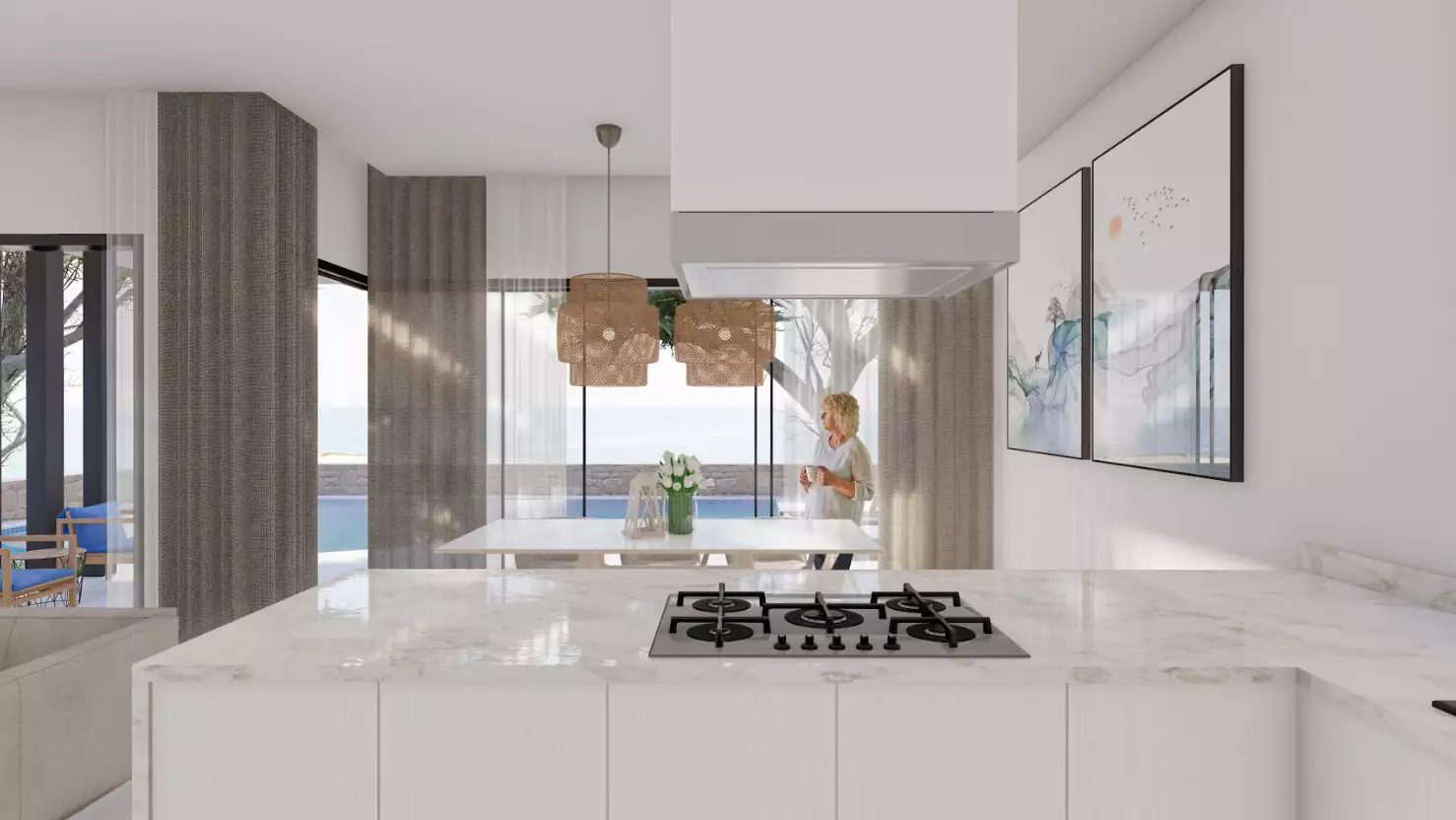 Вилла 212м² в Кипре, Чаталкой. Стоимостью 737000€ аренда фото-22