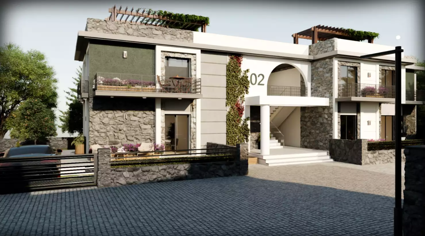 Вилла 192м² в Кипре, Чаталкой. Стоимостью 245000€ аренда фото-3