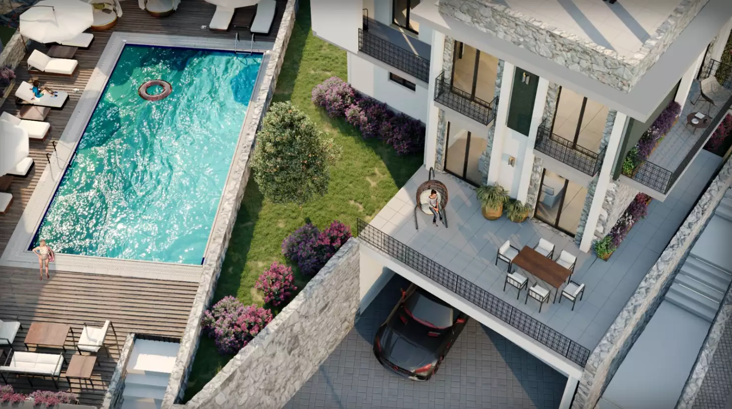 Вилла 192м² в Кипре, Чаталкой. Стоимостью 245000€ аренда фото-12
