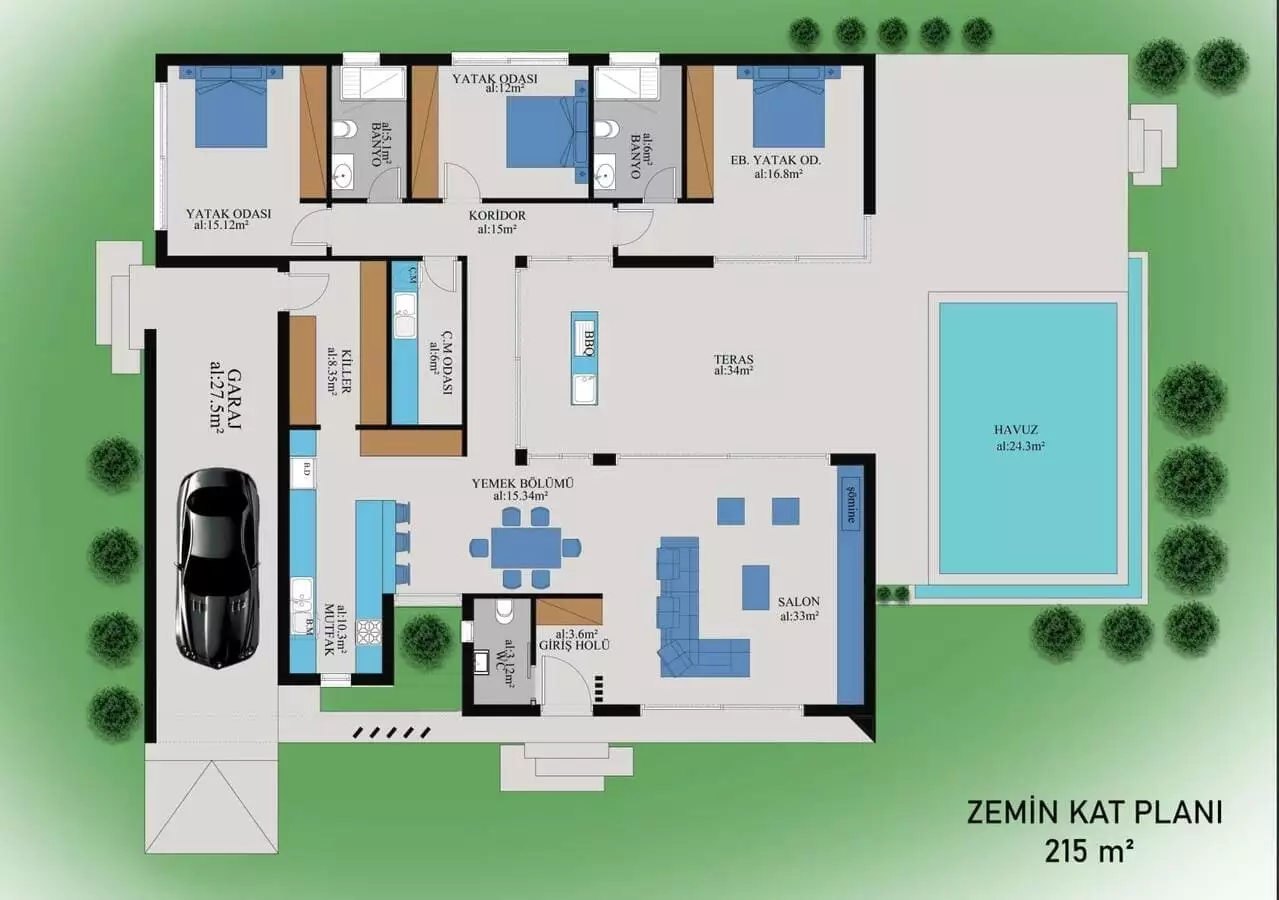 Вилла 547м² в Кипре, Фамагуста. Стоимостью 331500€ аренда фото-20