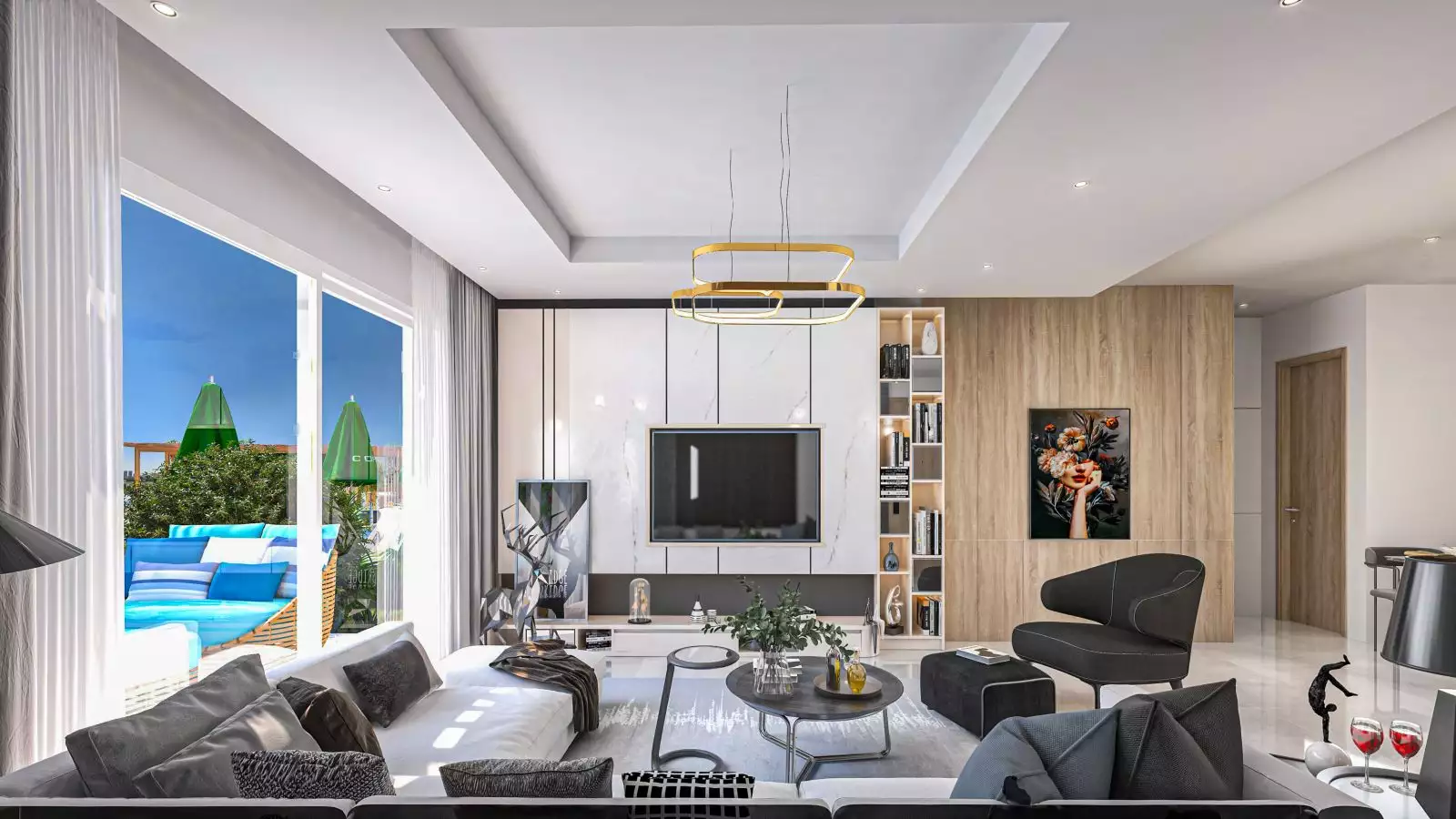 Квартира 90м² в Кипре, Фамагуста. Стоимостью 137900€ аренда фото-9