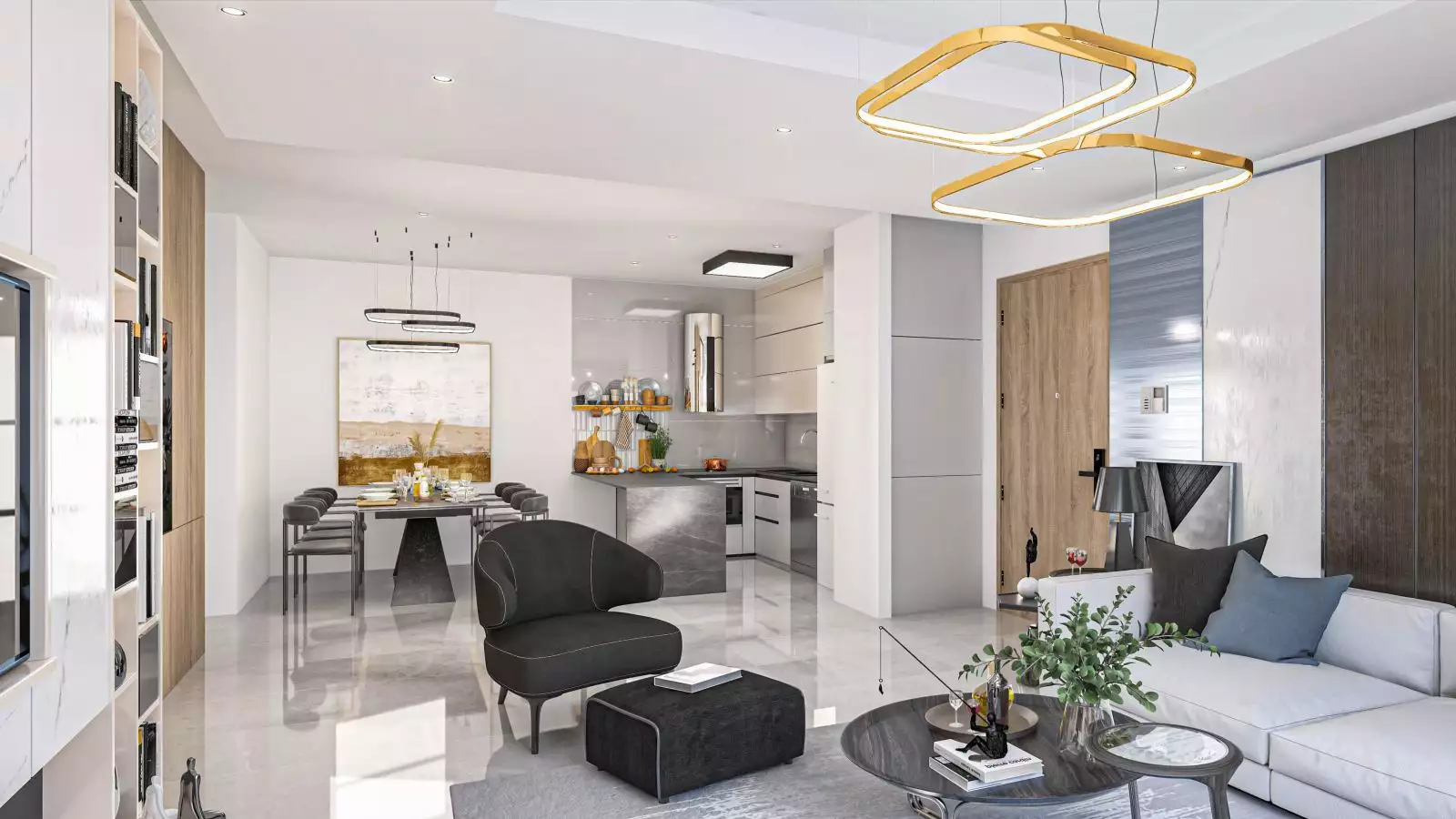 Квартира 90м² в Кипре, Фамагуста. Стоимостью 137900€ аренда фото-10