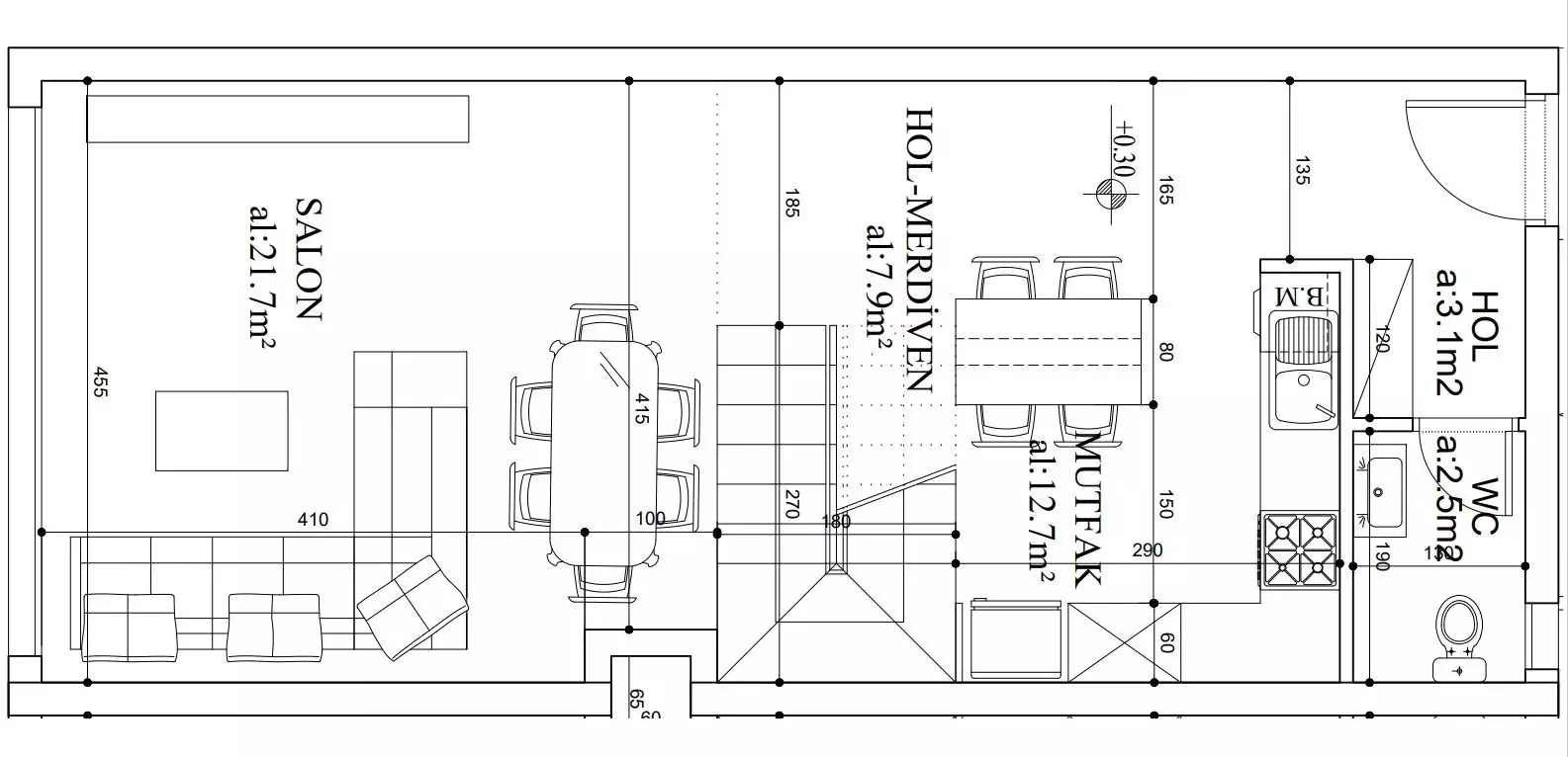 Квартира 90м² в Кипре, Фамагуста. Стоимостью 137900€ аренда фото-25