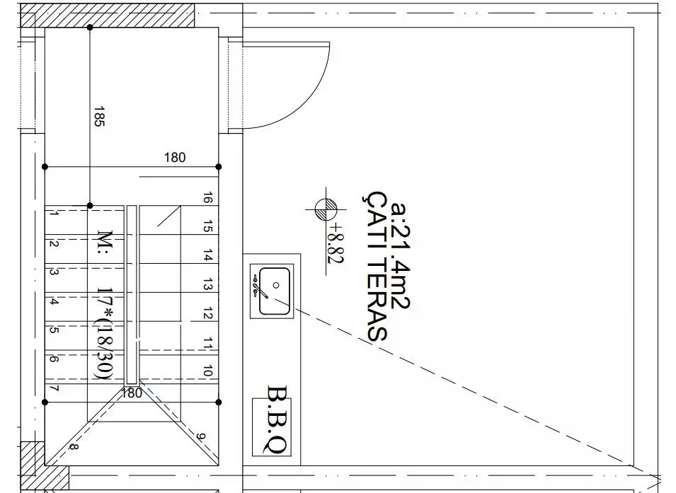 Квартира 90м² в Кипре, Фамагуста. Стоимостью 137900€ аренда фото-28