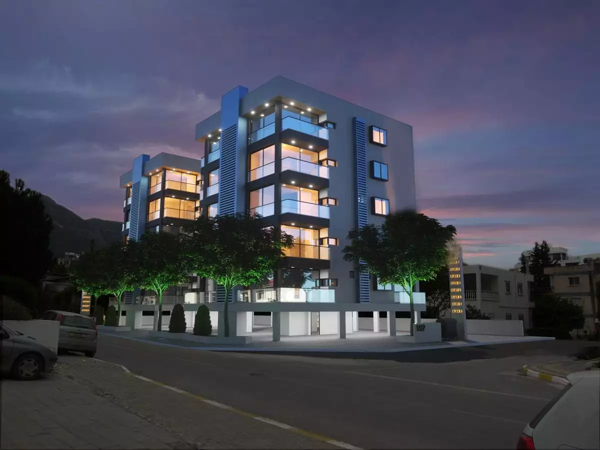 Квартира 42м² в Кипре, Кирения. Стоимостью 107400€ аренда фото-4