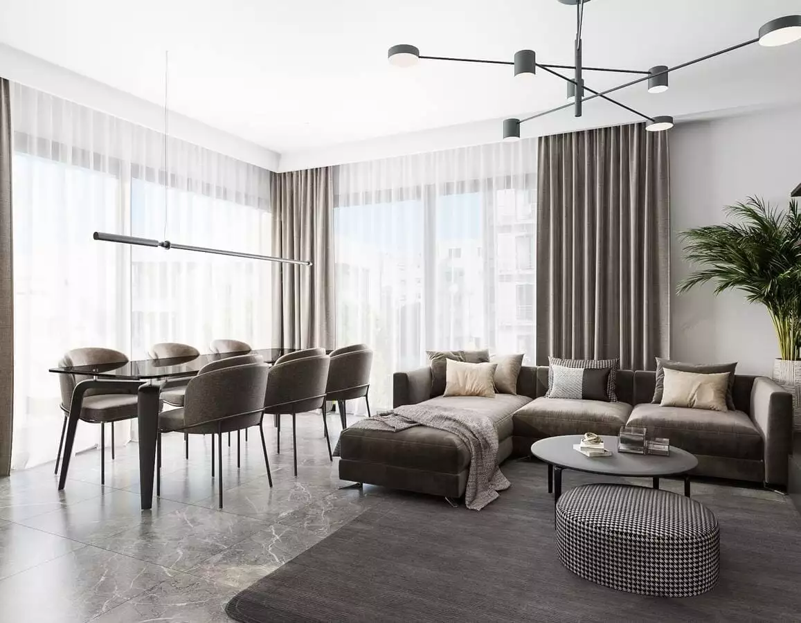 Квартира 42м² в Кипре, Кирения. Стоимостью 107400€ аренда фото-12