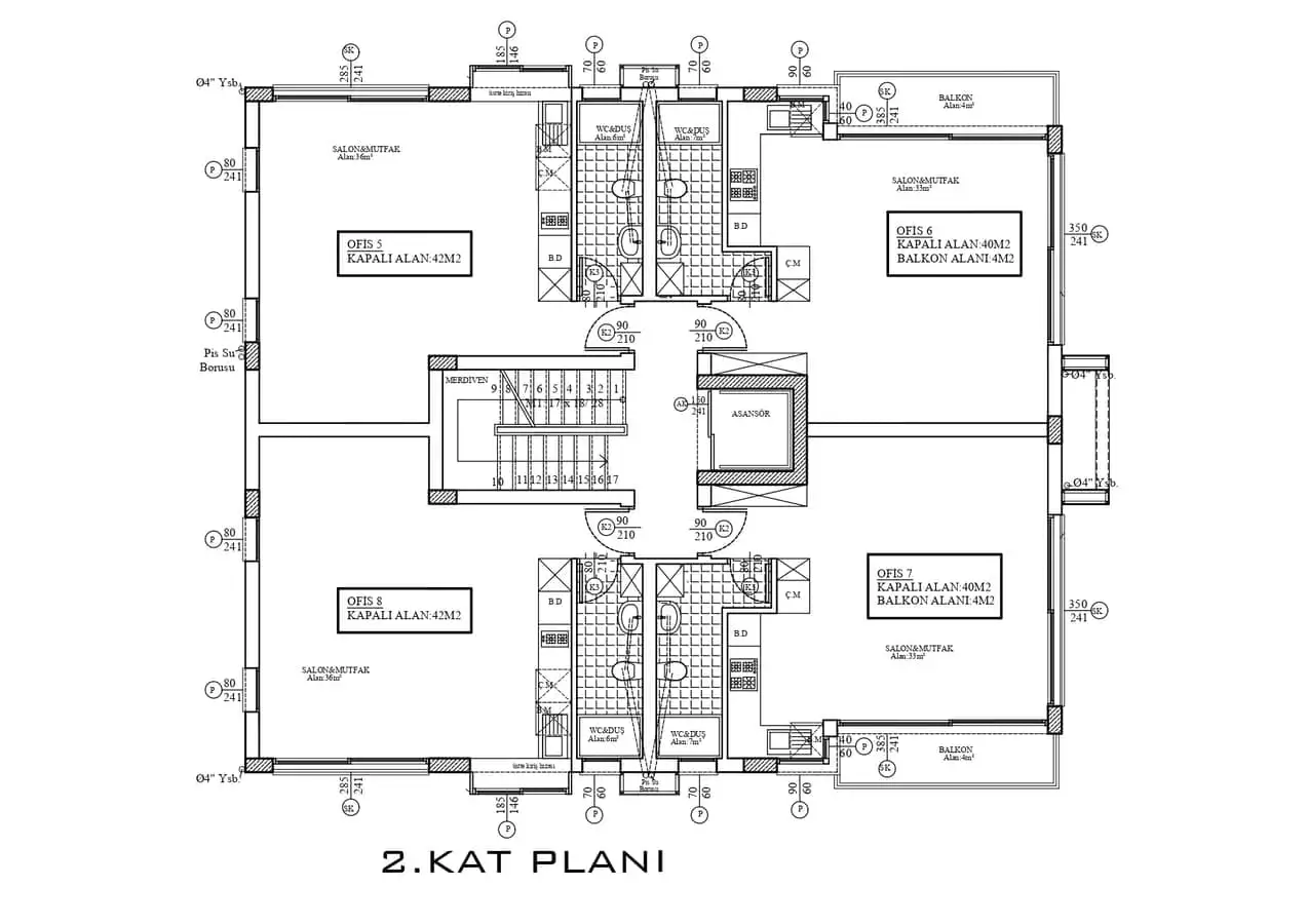 Квартира 42м² в Кипре, Кирения. Стоимостью 107400€ аренда фото-29