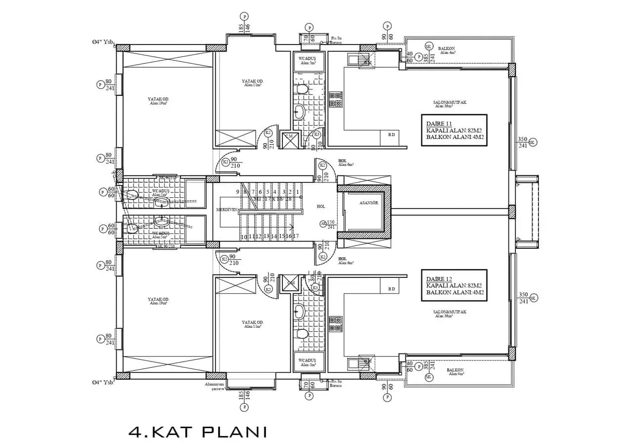 Квартира 42м² в Кипре, Кирения. Стоимостью 107400€ аренда фото-31